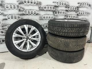 диск литой Volkswagen Tiguan 2 поколение [рестайлинг] 5N1 2023, 2.0 л., дизель, АКПП, внедорожник 5 дв., передний привод