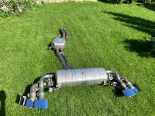 глушитель Bentley Bentayga 1 поколение [рестайлинг] 4V1 2022, внедорожник 5 дв., 36A253181D, 36A253681K, 36A253682K