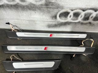 накладка на порог внутренняя Audi A7 4K C8 2019, 3.0 л., дизель, АКПП, лифтбэк, 4K8947405A, 4K8947406A, 4K8947423, 4K8947424