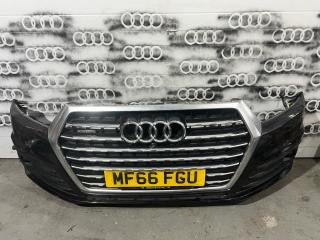 бампер передний Audi Q7 4M 2018, 3.0 л., CVMD, дизель, АКПП, внедорожник 3 дв., 4M0807681E, 4M0807682E, 4M0807611E, 4M0971095AG, 4M0807151, 4M0807152, 4M0807749A, 4M0807750A, 4M0807095A, 4M0807096A, 4M0808233C