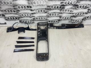 комплект декоративных накладок (дерева) салона Audi A8 D4 [рестайлинг] 2015, чёрный, седан, 4H0820911C, 4H0858345, 4H0867409, 4H0867410, 4H0867419, 4H0867420, 4H0919204M, 4H0953515A, 4H1820901C, 4H1820902C, 4H1820951D, 4H1820952D, 4H1853191, 4H1857212, 4H1858601D, 4H1864348