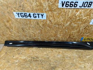 накладка на порог BMW 3 серия F30/F31/F34 [рестайлинг] F30 2015, 3.5 л., дизель, МКПП, черный, седан, полный привод, правый руль, 8054271