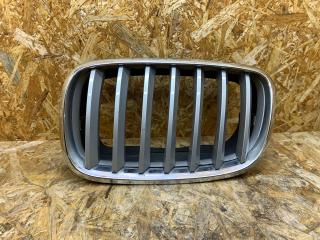 решетка радиатора BMW X5 E70 2007, 3.0 л., дизель, АКПП, серебристый, внедорожник 5 дв., правый руль, 7171395, 51137171395, 5113O7171395, 51317185223, 7185223