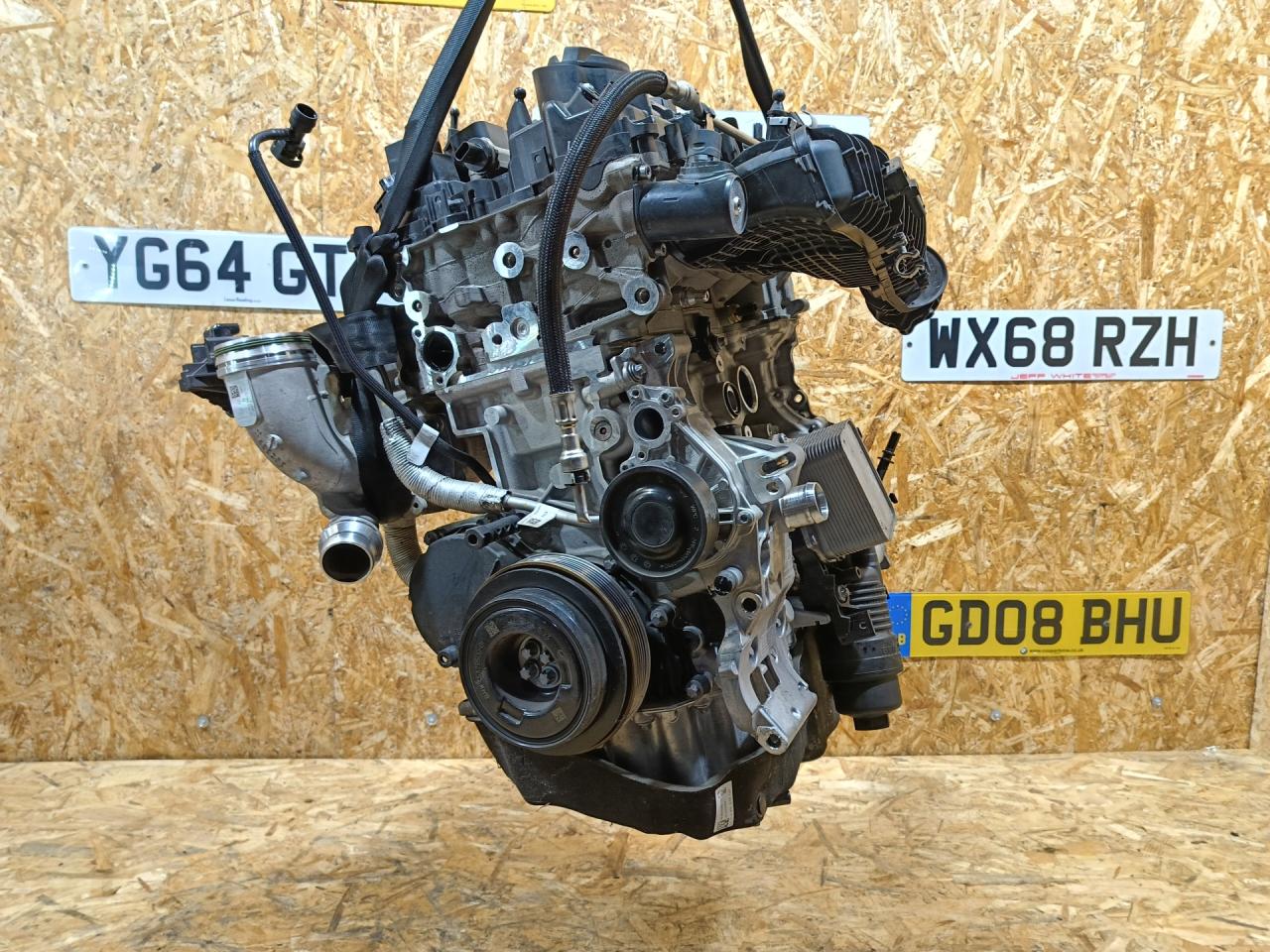 двигатель BMW 1 серия F40 2024, бензин, МКПП, черный, хетчбэк 5 дв., передний привод, B38A15A, 11005A07710, 5A07710, 11002458237, 2458237, 11005A07703, 5A07703 - фото №1