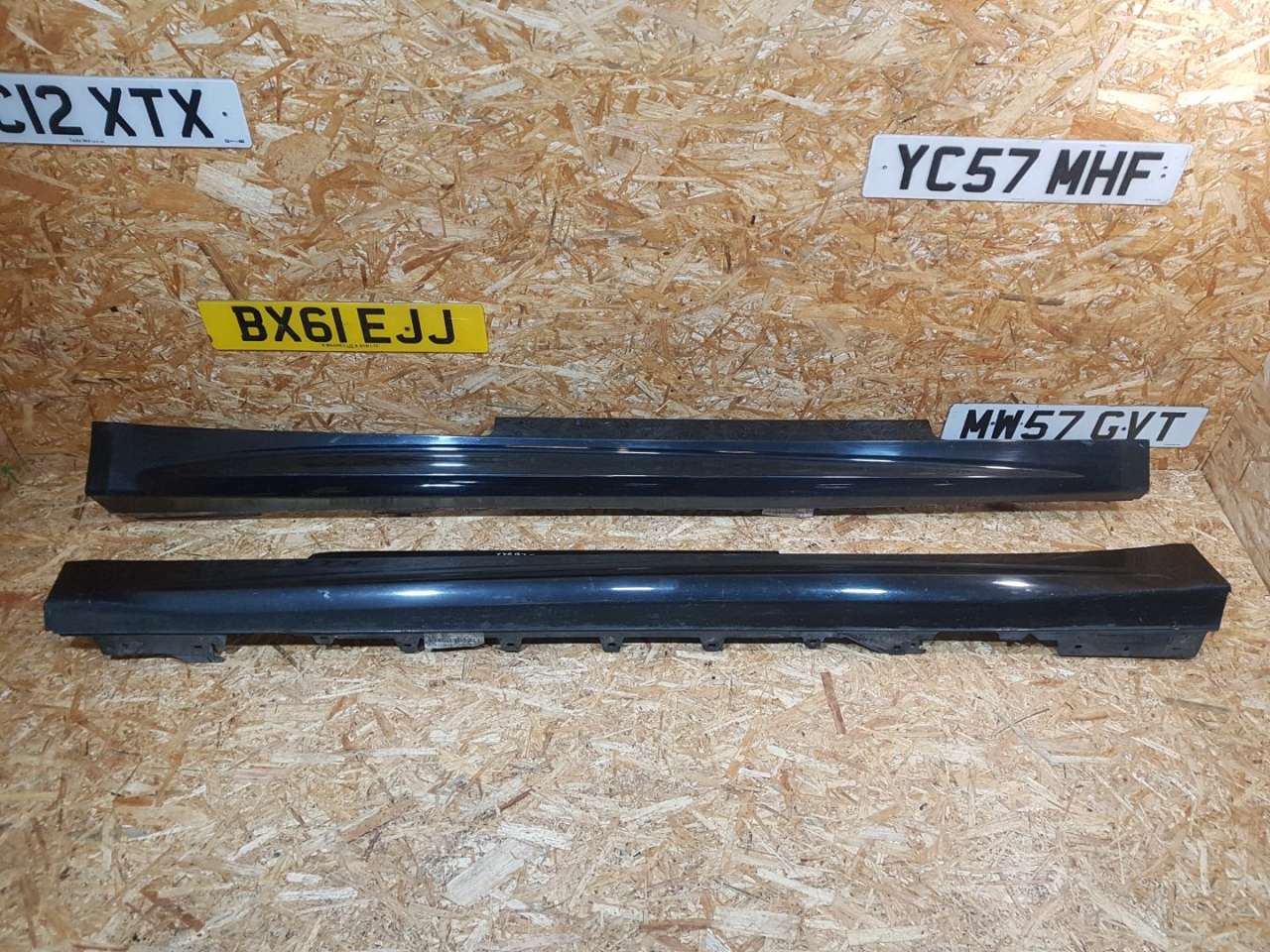 накладка на порог BMW 4 серия F32/F33 F32 2015, 3.5 л., дизель, АКПП, черный, купе, полный привод, правый руль, 51778060847, 8060847 - фото №1