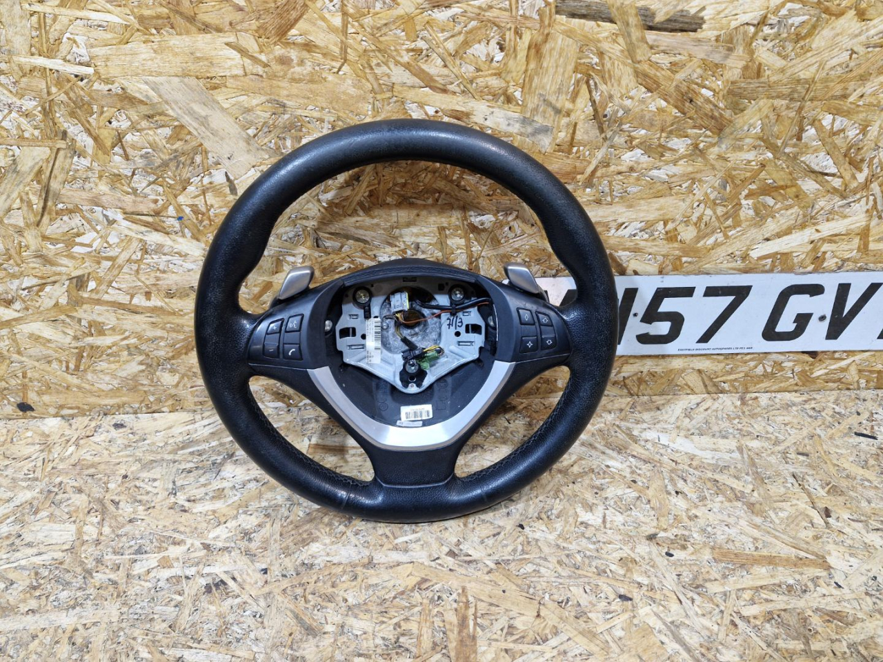 руль BMW X6 E71/E72 2008, 3.0 л., дизель, АКПП, внедорожник 5 дв., полный привод, правый руль - фото №1
