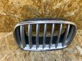 решетка радиатора BMW X5 E70 2007, 3.0 л., дизель, АКПП, серебристый, внедорожник 5 дв., правый руль, 7171395, 51137171395, 5113O7171395, 51317185223, 7185223 - фото №2