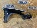 крыло переднее левое BMW X5 E70 2007, 3.0 л., M57 306 D3, дизель, АКПП, серебристый, внедорожник 5 дв., полный привод, правый руль - фото №7