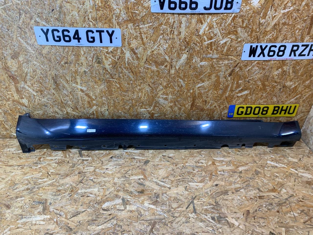накладка на порог BMW X5 E70 2009, 3.5 л., дизель, АКПП, внедорожник 5 дв., полный привод, правый руль, 51778037290, 8037290 - фото №1