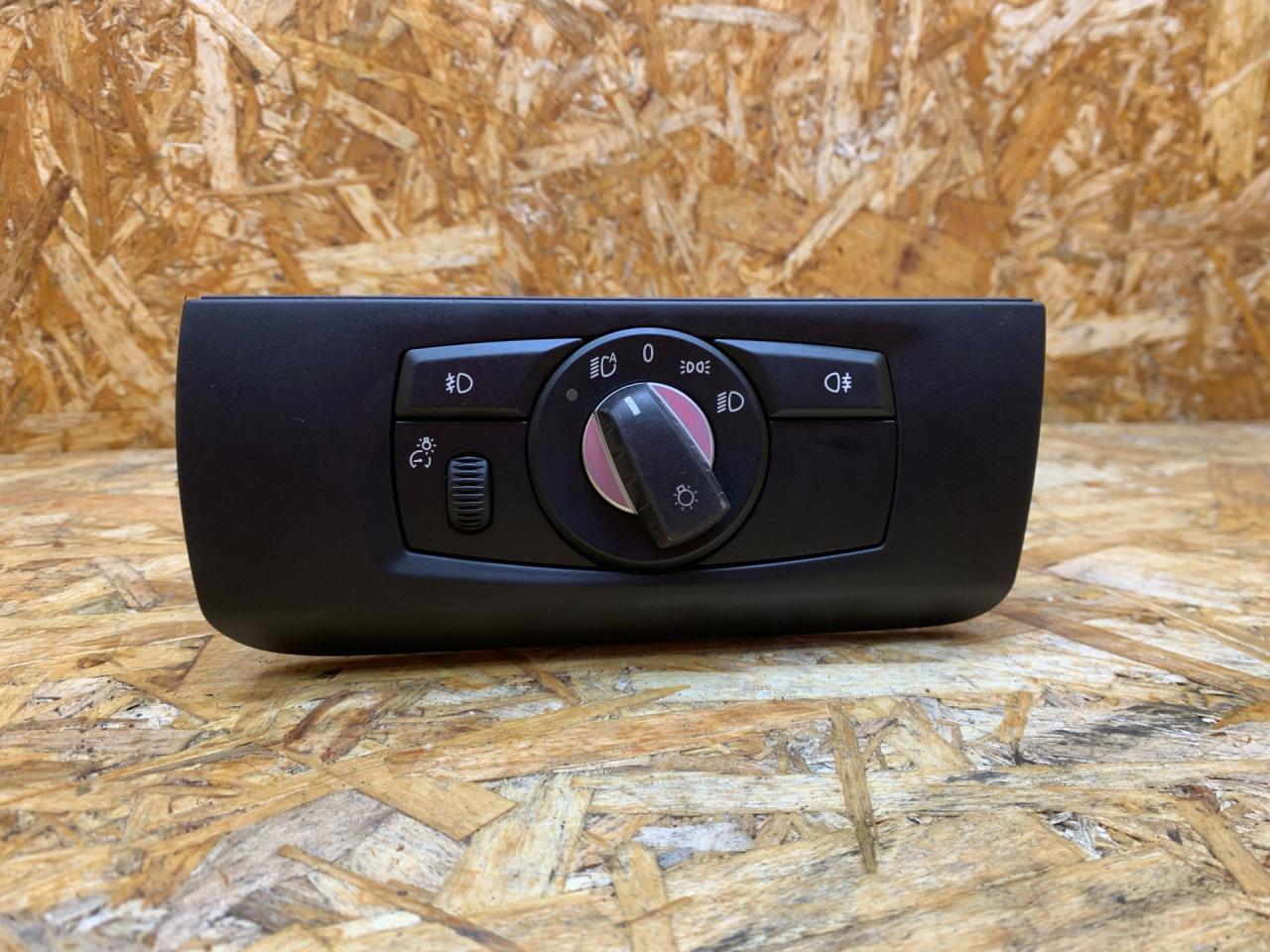 переключатель света BMW X5 E70 2007, 3.0 л., M57 306 D3, дизель, АКПП, серебристый, внедорожник 5 дв., полный привод, правый руль, 9134726, 61319134726 - фото №1