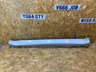 накладка на порог BMW X5 E70 2008, 3.0 л., дизель, АКПП, 354 titan-silber, внедорожник 5 дв., полный привод, правый руль