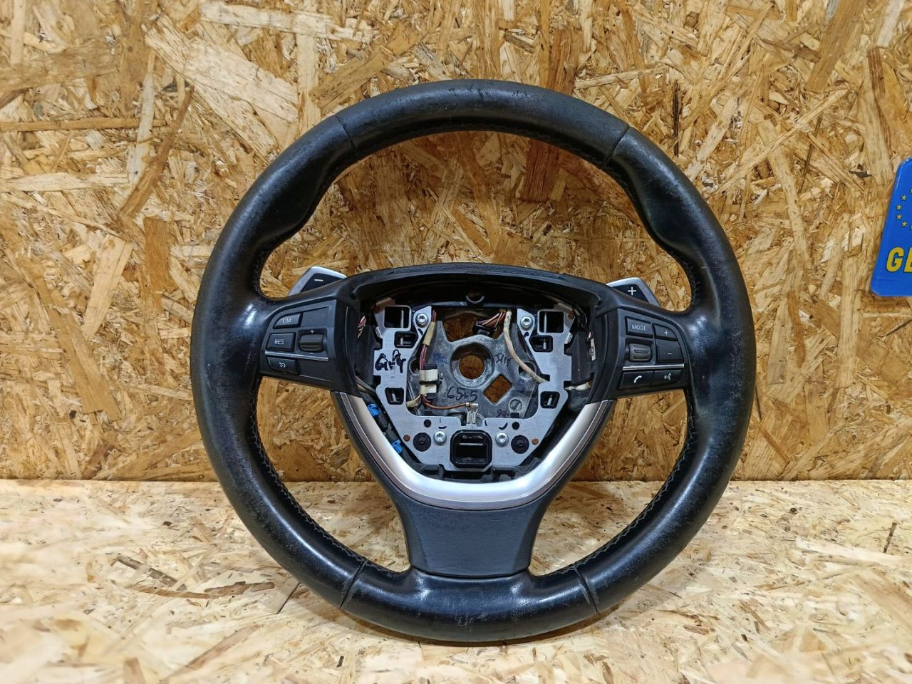 руль BMW 5 серия F07/F10/F11 F11 2011, 3.0 л., дизель, АКПП, черный, универсал, задний привод, 7967570, 32336792421, 6792421, 32336867280, 6867280 - фото №1