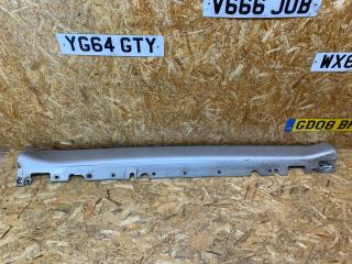 накладка на порог BMW X5 E70 2008, 3.0 л., дизель, АКПП, 354 titan-silber, внедорожник 5 дв., полный привод, правый руль