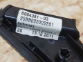 ручка внутренняя передняя левая BMW 3 серия E92/E93 [рестайлинг] E93 2011, 3.0 л., дизель, АКПП, серебро, кабриолет, задний привод, правый руль, 6962583, 6964381, 51416964381 - фото №4