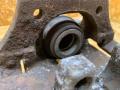 суппорт задний левый BMW X5 E70 2007, 3.0 л., дизель, АКПП, черный, внедорожник 5 дв., полный привод, правый руль, 34216776787, 6776787, 34216776936, 6776936 - фото №5