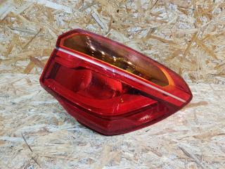 фонарь задний правый BMW X1 F48 2016, 2.0 л., дизель, АКПП, белый, внедорожник 5 дв., передний привод, правый руль, 7350712, 63217350712, 63217488542, 7488542