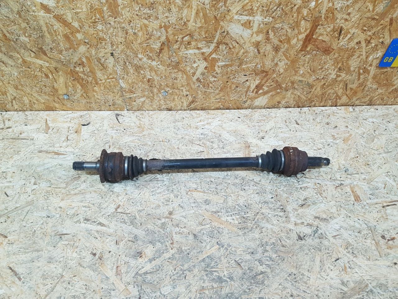 полуось задняя (приводной вал, ШРУС) BMW X5 E70 2008, 3.0 л., дизель, АКПП, внедорожник 5 дв., полный привод, правый руль, 756412701, 7564127, 33207564127, 33208609838, 8609838, 33207568471, 7568471, 33207564126, 7564126 - фото №1