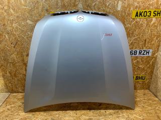 капот BMW X5 E70 2007, 3.0 л., дизель, АКПП, серебристый, внедорожник 5 дв., правый руль