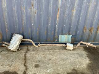 глушитель BMW 3 серия E92/E93 [рестайлинг] E93 2011, 3.0 л., дизель, АКПП, серебристый, кабриолет, задний привод, правый руль, 7796011