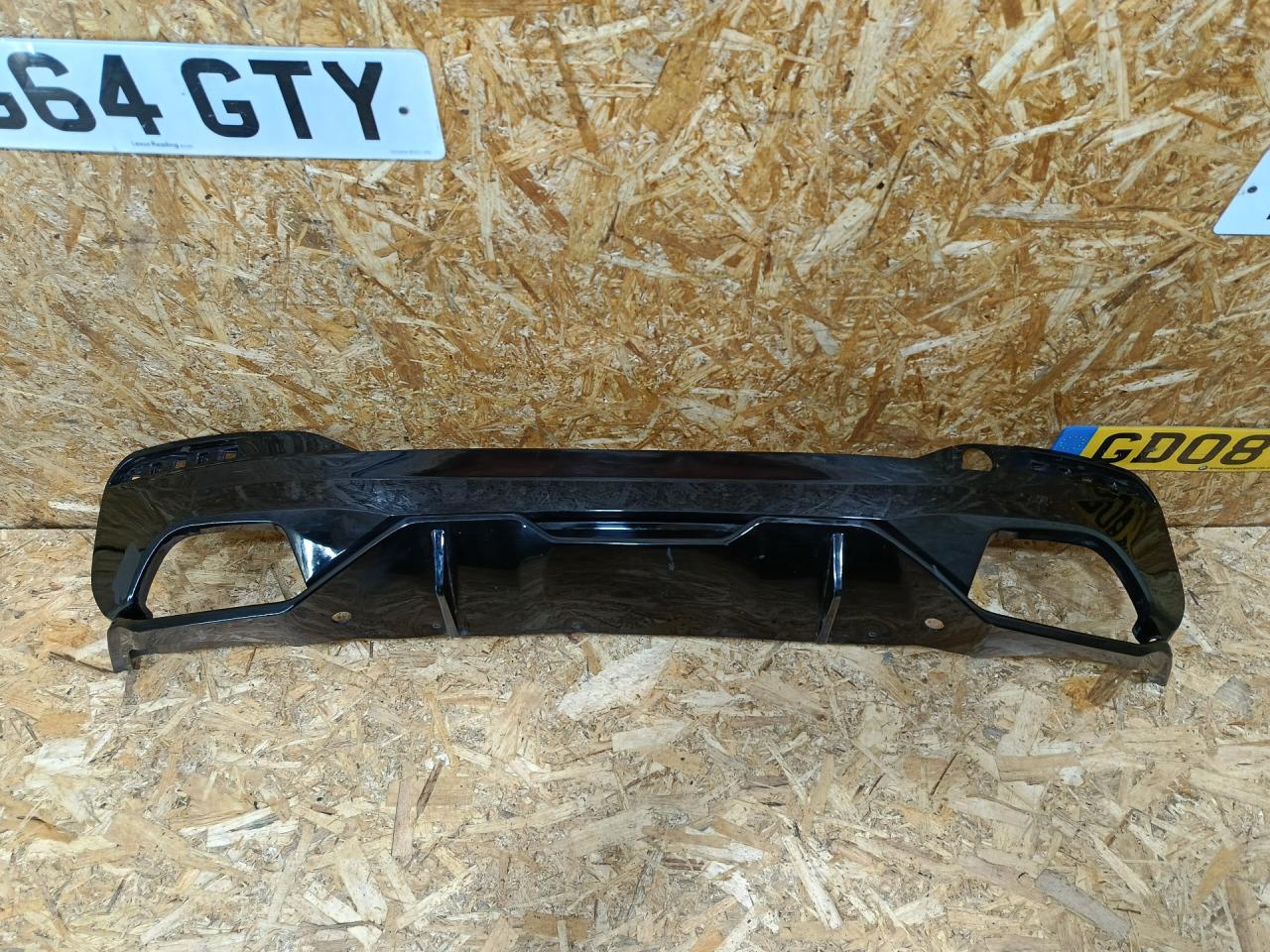 юбка бампера нижняя BMW 5 серия G30/G31 G30 2017, 3.0 л., дизель, АКПП, синий, седан, полный привод, правый руль, 8064718, 51128064718 - фото №1