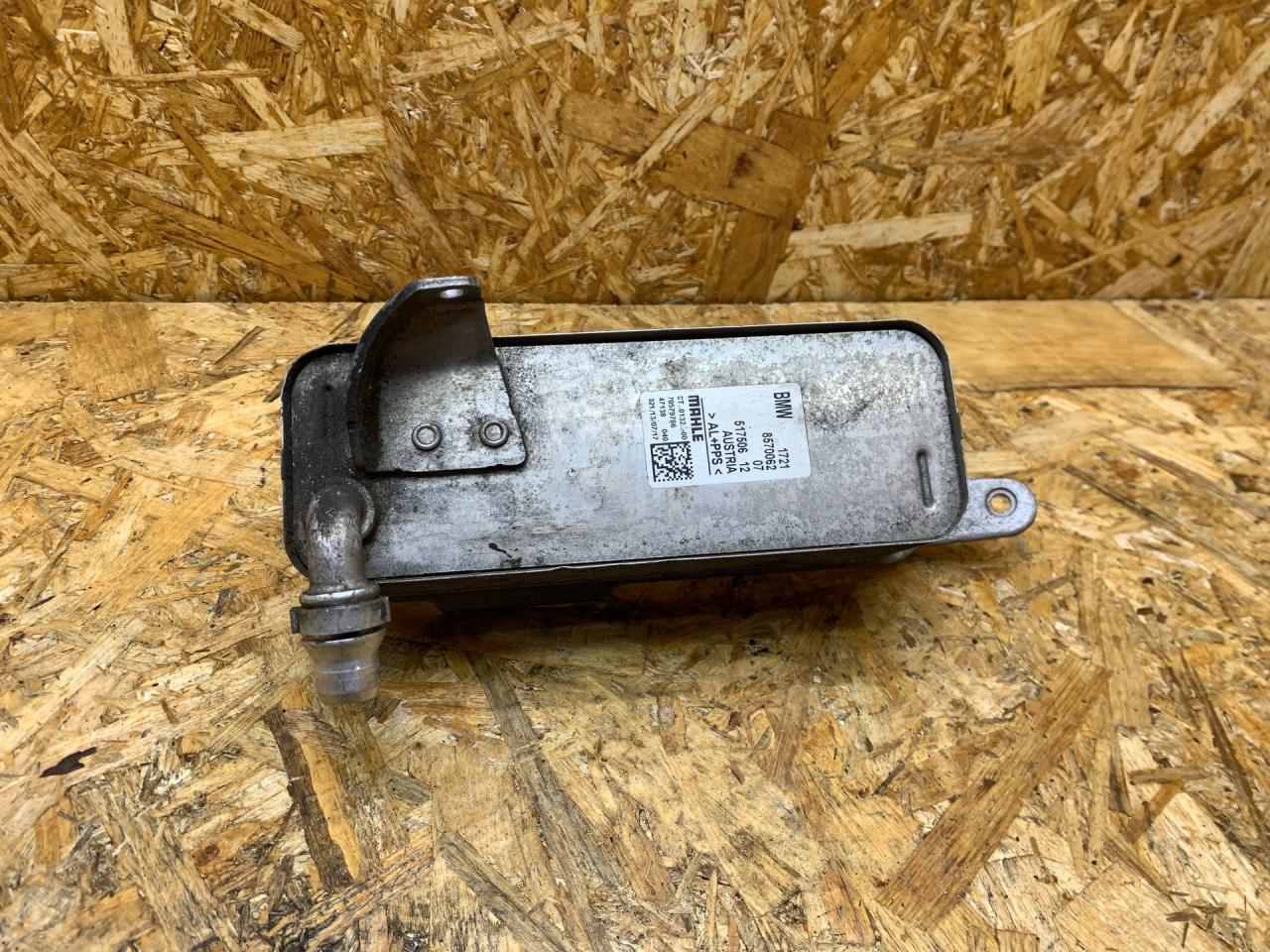 радиатор АКПП BMW 5 серия G30/G31 G30 2017, 3.0 л., дизель, АКПП, синий, седан, полный привод, правый руль, 8570062, 17218570062 - фото №1