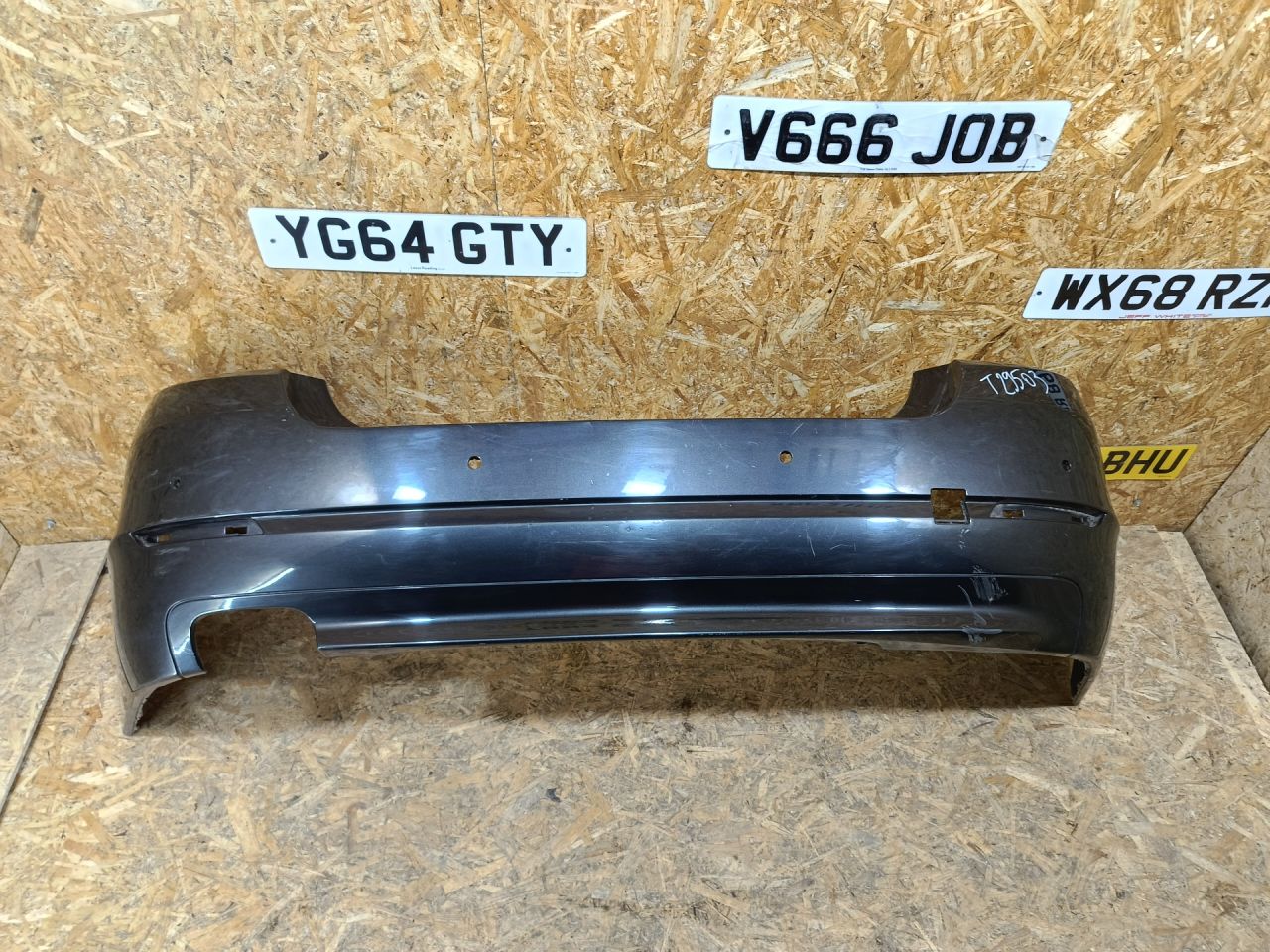 бампер задний BMW 5 серия F07/F10/F11 F10 2012, 2.0 л., N47 D20 C, дизель, МКПП, седан, задний привод, правый руль, 79314561, 51122182408, 2182408 - фото №1