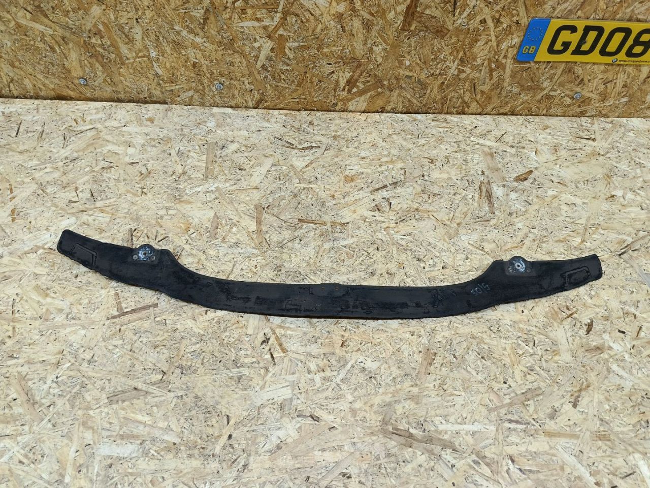 защита бампера (кенгурятник) BMW 3 серия F30/F31/F34 F30 2013, 3.0 л., дизель, АКПП, черный, седан, задний привод, правый руль, 7266325, 51647266325 - фото №1