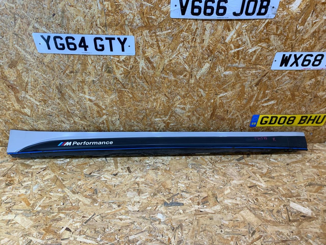 накладка на порог BMW 3 серия F30/F31/F34 F31 2013, 2.0 л., дизель, АКПП, 475 black-sapphire metallic, универсал, полный привод, правый руль, 51778056580, 8056580 - фото №1