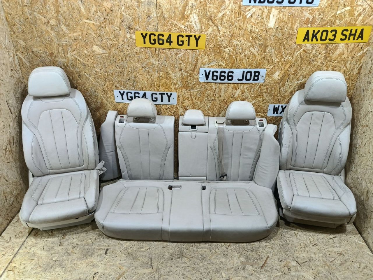 салон (комплект сидений) BMW X5 F15 2014, 3.0 л., дизель, АКПП, коричневый, внедорожник 5 дв., полный привод - фото №1