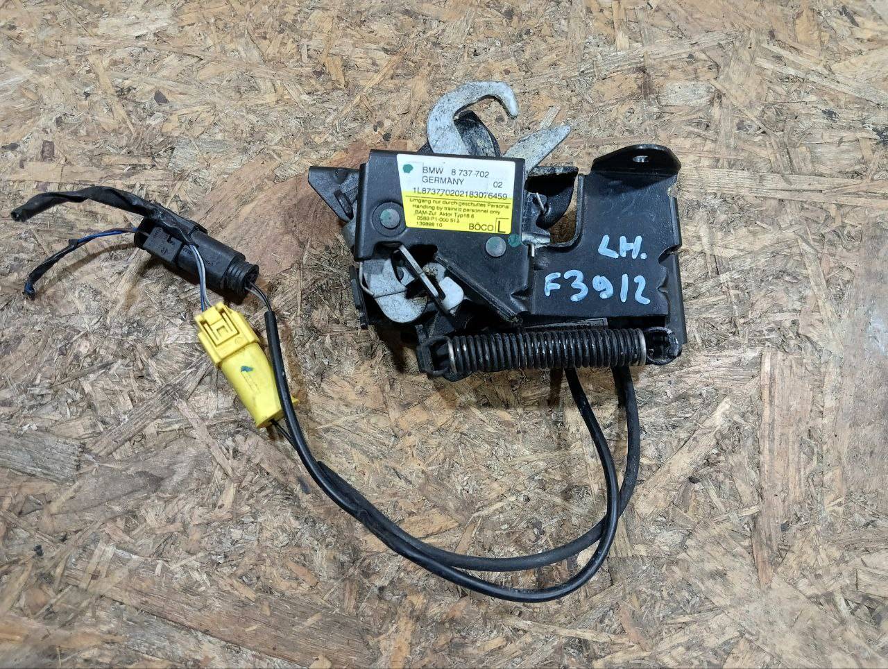 замок капота BMW X2 F39 2018, 2.0 л., дизель, МКПП, внедорожник 5 дв., полный привод, правый руль, 8737702, 51238737702 - фото №1