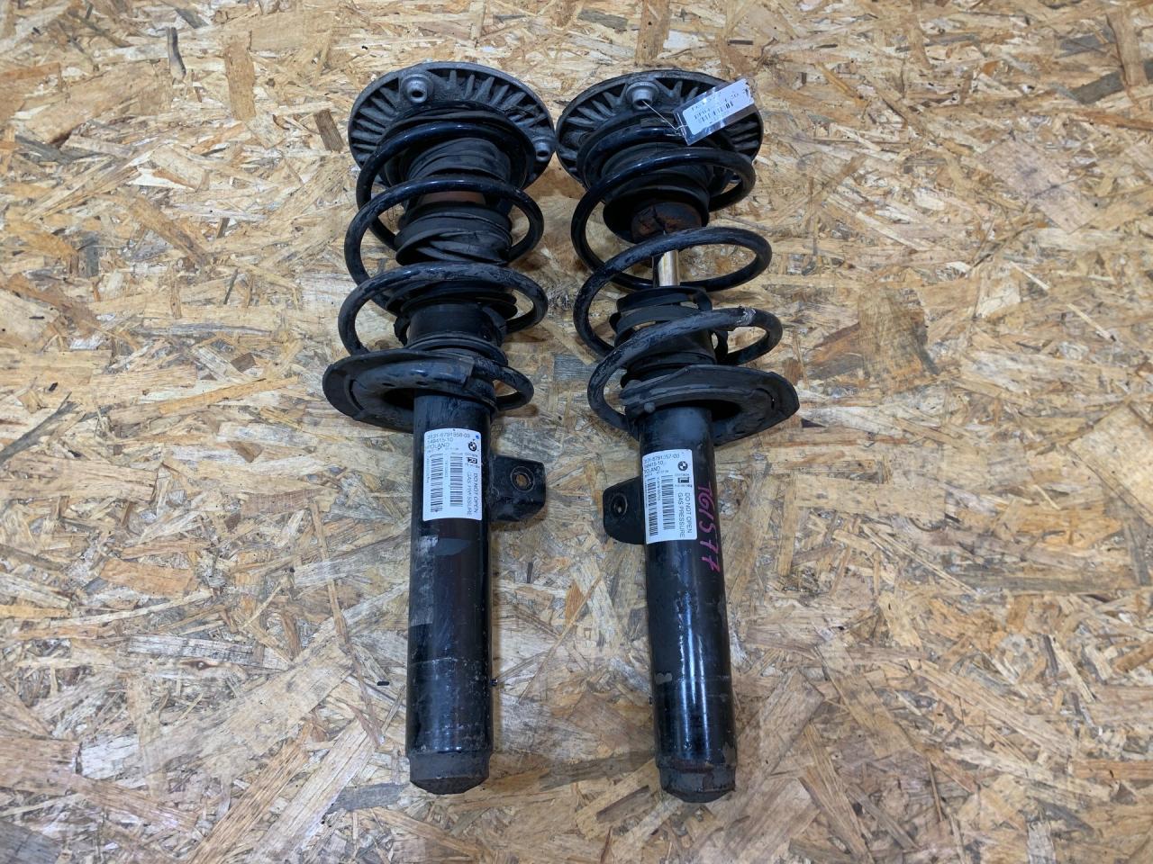 амортизатор передний BMW 3 серия F30/F31/F34 F31 2013, 2.0 л., дизель, АКПП, 475 black-sapphire metallic, универсал, полный привод, правый руль, 6791557, 6791558, 31316791557, 31316791558, 31316874385, 6874385, 31316866555, 6866555, 31316874386, 6874386, 31316866556, 6866556 - фото №1