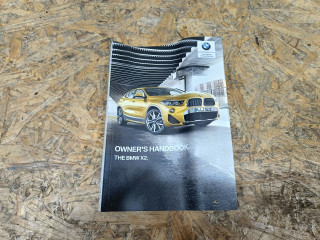 руководство по эксплуатации (сервисная книжка) BMW X2 F39 2018, 2.0 л., дизель, МКПП, внедорожник 5 дв., полный привод, правый руль