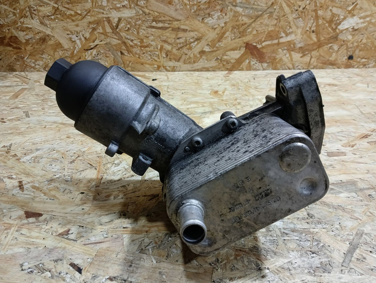 корпус масляного фильтра BMW 3 серия E90/E91/E92/E93 E93 2007, 3.0 л., M57 306 D3, дизель, АКПП, кабриолет, задний привод, правый руль, 7805408, 11427805408, 7788453 - фото №1