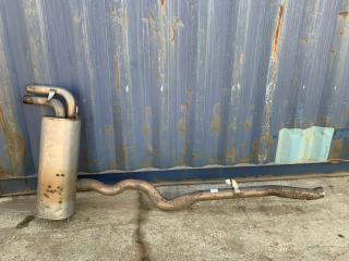 глушитель BMW 3 серия F30/F31/F34 [рестайлинг] F30 2015, 3.5 л., дизель, МКПП, черный, седан, полный привод, правый руль, 8518465