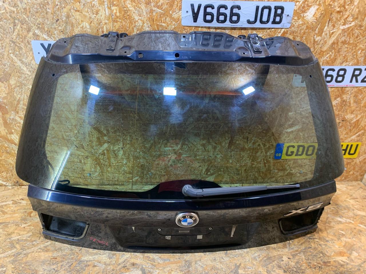 стекло заднее BMW X5 E70 2009, 3.5 л., дизель, АКПП, внедорожник 5 дв., полный привод, правый руль - фото №1