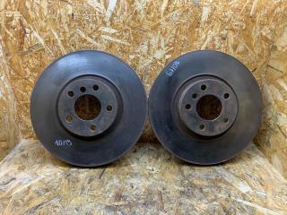 диск тормозной передний BMW X5 E70 2007, 3.0 л., дизель, АКПП, серебристый, внедорожник 5 дв., правый руль