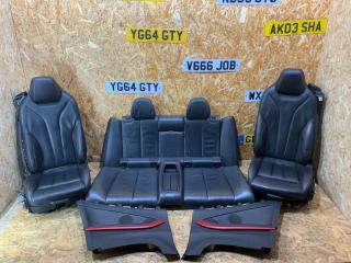 салон (комплект сидений) BMW 4 серия F32/F33 F33 2015, 2.0 л., бензин, МКПП, черный, кабриолет, задний привод, правый руль