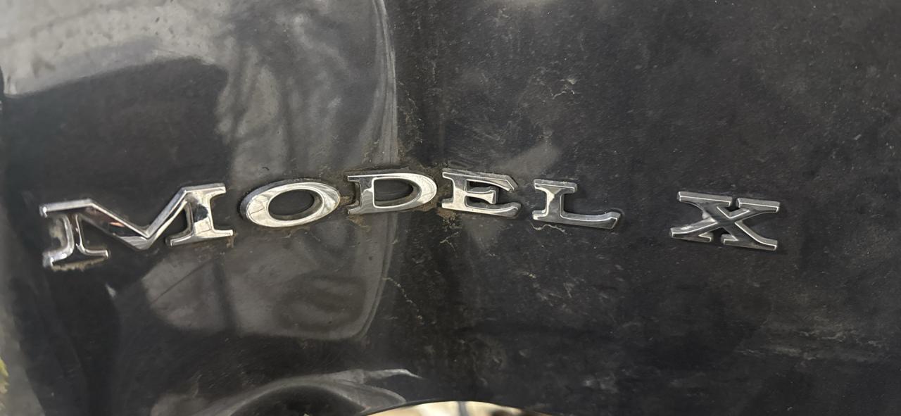 эмблема Tesla Model X 1 поколение 2019, pmng - фото №1