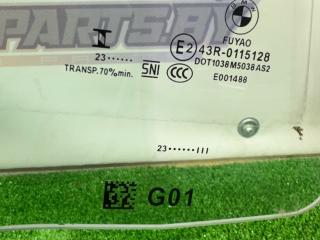 стекло двери задней правой BMW X3 G01 [рестайлинг] G01 2023, 2.0 л., B46 A20 B, бензин, АКПП, a90 темно серый, внедорожник 5 дв., полный привод