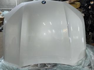 капот BMW X5 G05 [рестайлинг] G05 2023, 3.0 л., B58B30, бензин, АКПП, белый sa96, внедорожник 5 дв., полный привод