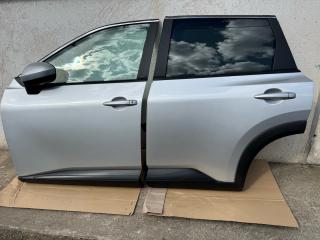 дверь задняя левая Nissan Rogue T33 2023, 1.5 л., бензин, вариатор, серебристый, внедорожник 5 дв., полный привод