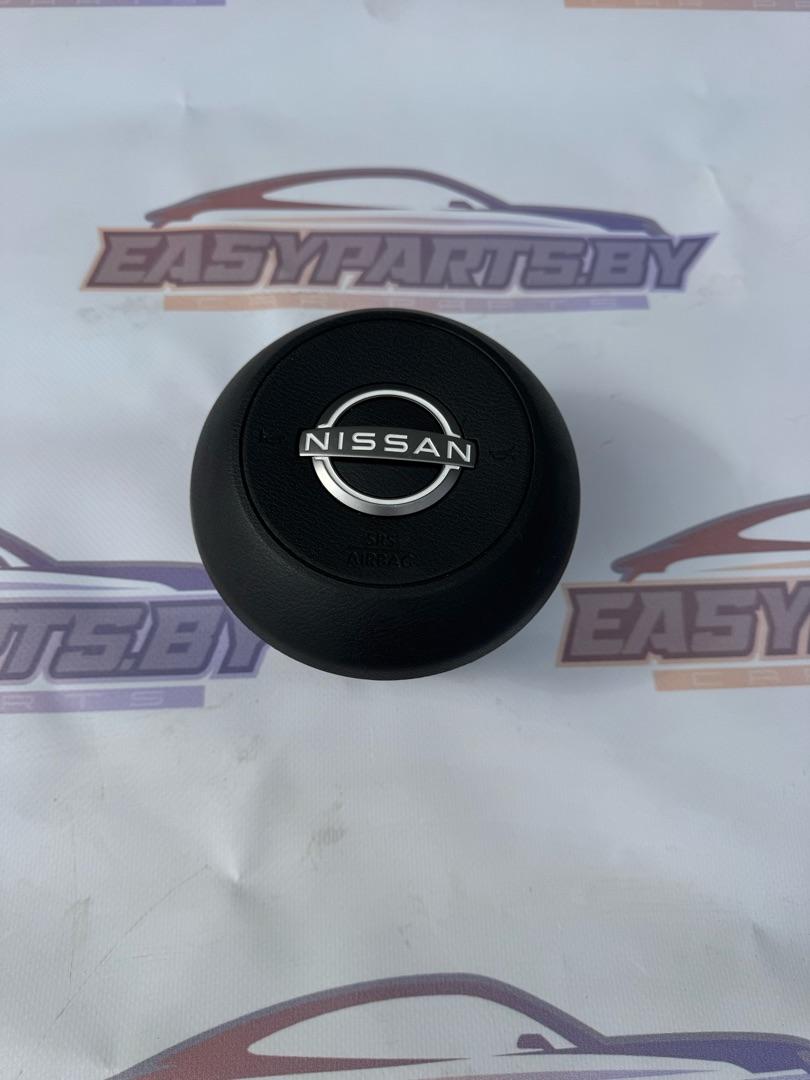 подушка безопасности водителя Nissan Rogue T33 2023, 1.5 л., бензин, вариатор, черный, внедорожник 5 дв., передний привод, 985106RL0BT - фото №1