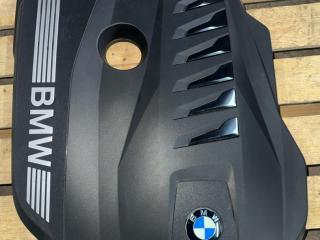 декоративная крышка двигателя BMW X5 G05 [рестайлинг] G05 2023, 3.0 л., B58B30, бензин, АКПП, белый sa96, внедорожник 5 дв., полный привод