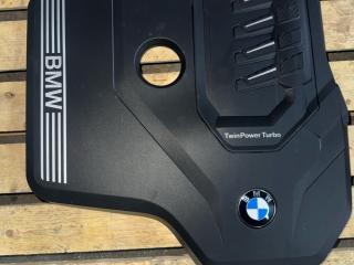 декоративная крышка двигателя BMW X4 G02 [рестайлинг] G02 2023, 2.0 л., B46 A20 B, бензин, АКПП, белый a96, внедорожник 5 дв., полный привод