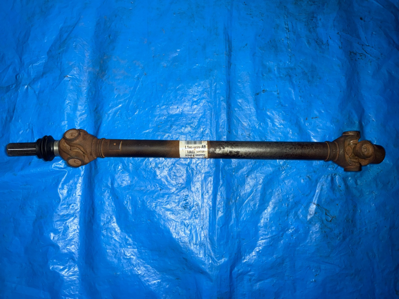 карданный вал Lincoln Aviator 2020, 3.0 л., бензин, АКПП, серебро, внедорожник 5 дв., L1M3-4A376-AB - фото №1