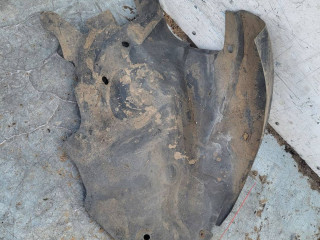 защита арок передняя левая (подкрылок) Renault Scenic 1 поколение 1998, 1.6 л., бензин, 5МКПП, синий, минивэн