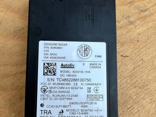 датчик мертвых (слепых) зон Alfa Romeo Stelvio 1 поколение 2018, 2.0 л., АКПП, серый, внедорожник 5 дв., полный привод, 50553851