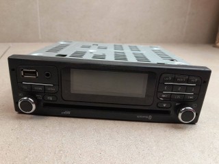 магнитола Renault Duster 1 поколение 2014, АКПП, серый, 281155052R