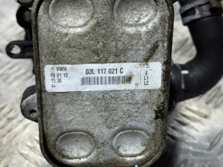 корпус масляного фильтра Skoda Fabia 2 поколение [рестайлинг] 2012, 1.6 л., CAYA, дизель, 5МКПП, универсал, 03L117021C, 03L115389C