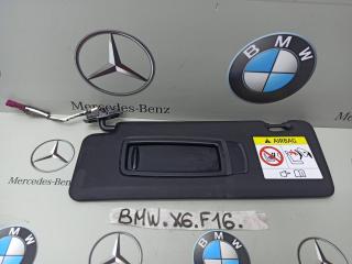 козырек солнцезащитный BMW X6 F16 2016, 3.0 л., бензин, правый руль